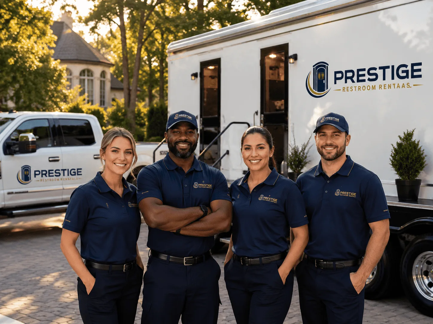 Trusted Luxury Portable Restrooms company in Maurice, LA